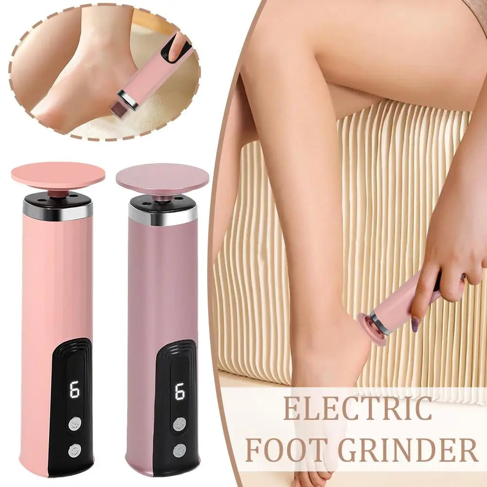 Electric Foot File Callus Remover – 6-Speed Pedicure Grinder Electric Foot File Oasis Select