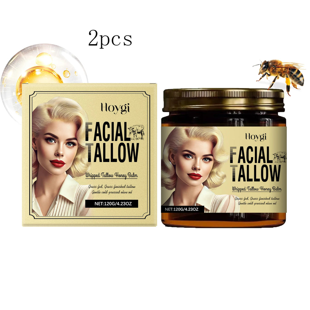 Tallow & Honey Face Cream – 48Hr Moisture, Dry & Sensitive Skin