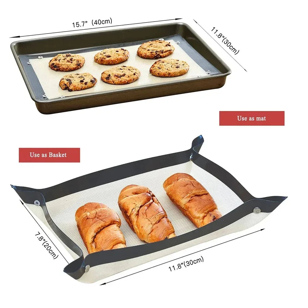 Silicone Baking Mat Non-Stick Reusable Oven Liner | CHANSUNRUN Silicone Baking Mat Oasis Select