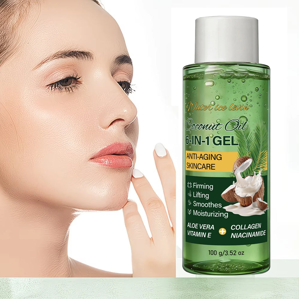 Coconut Anti-Aging Gel – Collagen & Aloe Vera Firming Cream Anti-Aging Face Gel Oasis Select