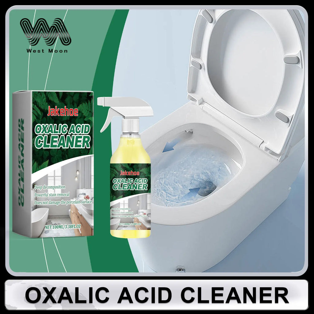 Oxalic Acid Cleaner Stubborn Stain Removal Dirt Cleaning Yellow Scale Prevent Damage Surface Porcelain Keep Fresh Daily Cleaning Oasis Select