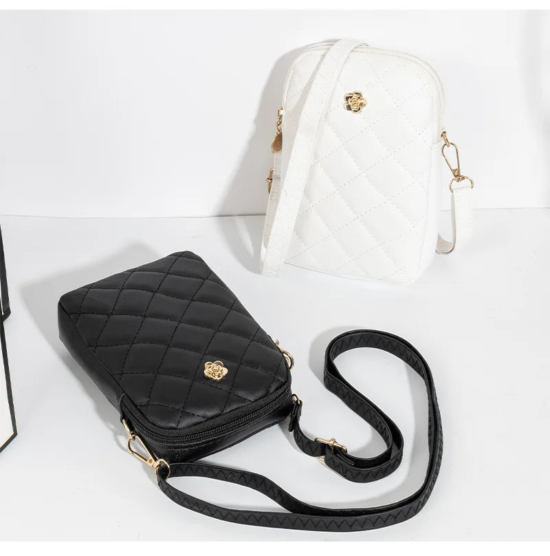 Shoulder bag PU leather crossbody bag Mini Handbag Women's Purse Crossbody Hundred simple shoulder bag crossbody bag Oasis Select