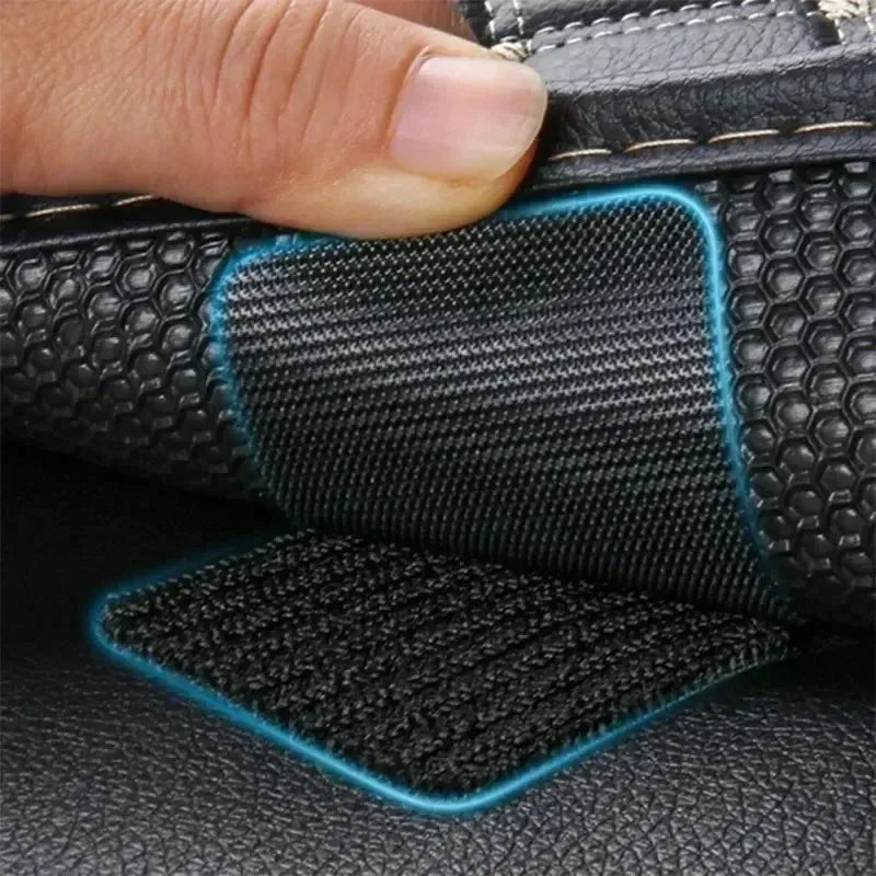 Strong Adhesive Velcro for Car Use Double-sided Seamless Self-adhesive Tape Foot Pad Anti Running Invisible Fastener Velcro Oasis Select