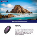 JSR DJI Osmo Action 6 UV CPL ND Lens Filter Set | HD Glass