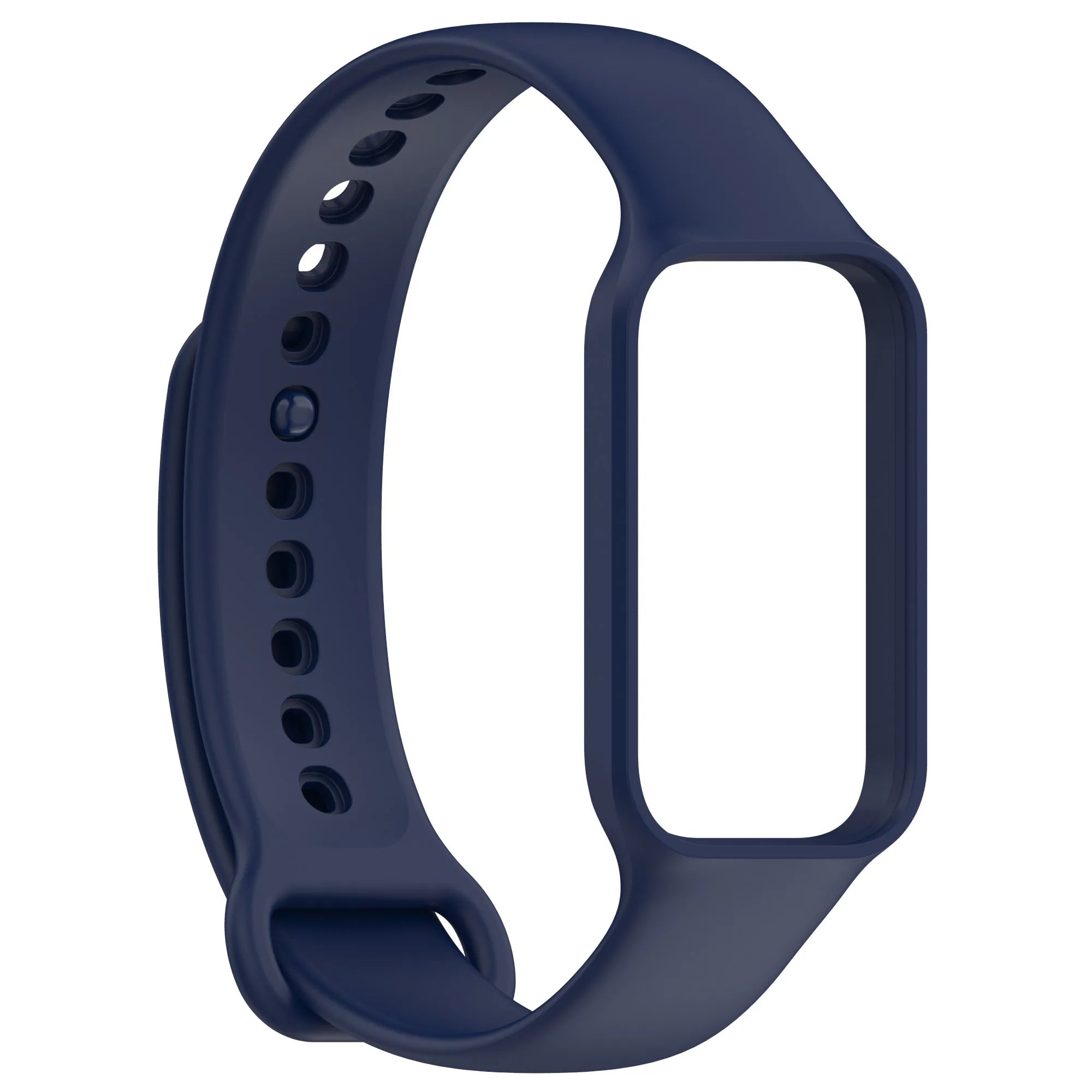 Silicone Strap for Redmi Watch Band 2 & Xiaomi Band 8 Active Replacement Watch Strap Oasis Select Midnight Blue