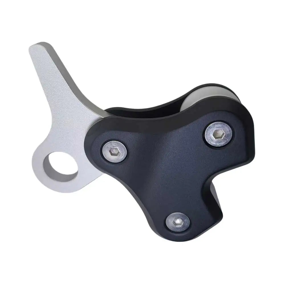 Aluminum Alloy Freediving Rope Pulley Diving Rope Release Device Retractor Pulling System for 8-10mm Rope Oasis Select black