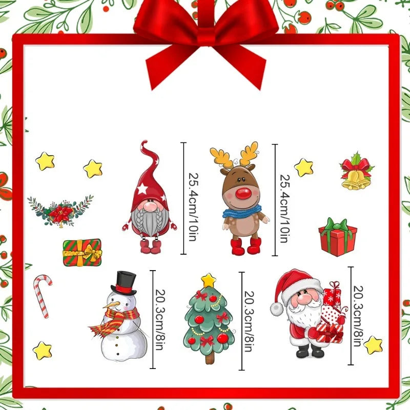 Christmas Magnetic Refrigerator Garage Door Car Body Decoration Festive Atmosphere Christmas Home Decoration Oasis Select CT130