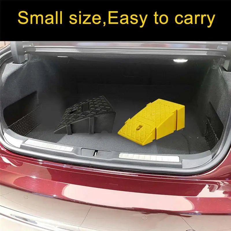 Driveway Curb Ramps for Cars Heavy Duty PVC Ramps for Driveway Lightweight Threshold Ramp for Driveway Loading Dock Sidewalk Oasis Select