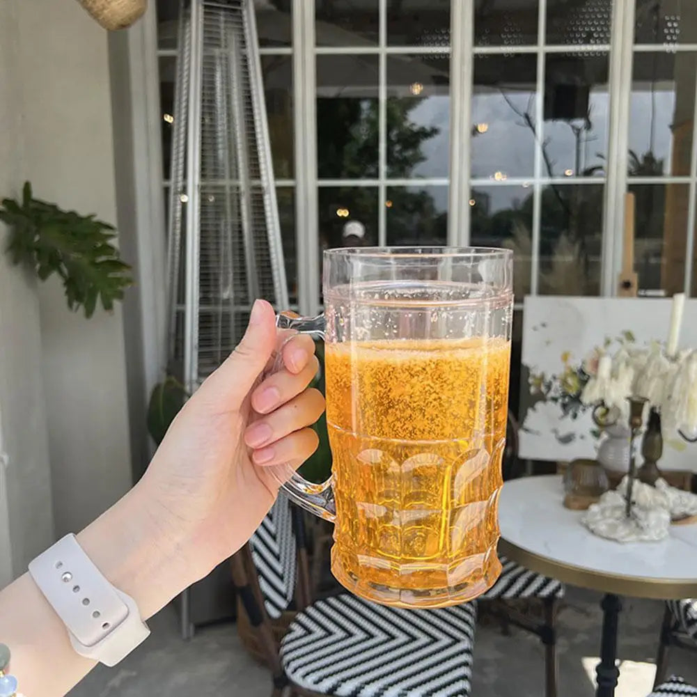 400ml Double-Wall Trick Beer Mug – Novelty Transparent Cup Novelty Beer Mug Oasis Select