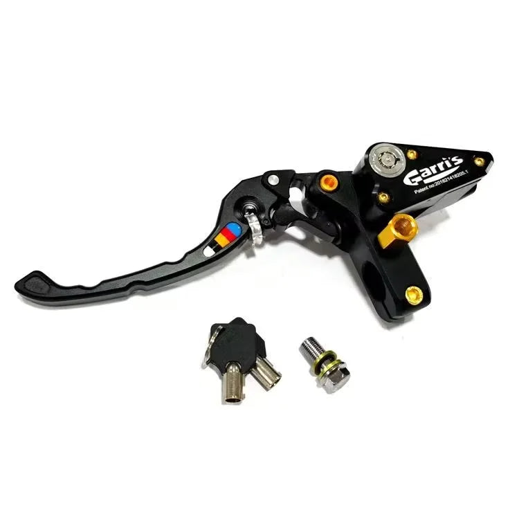 Motorcycle CNC modification accessories anti-theft lock direct push up pump hydraulic brake clutch pump oil pipe assembly Oasis Select left 4