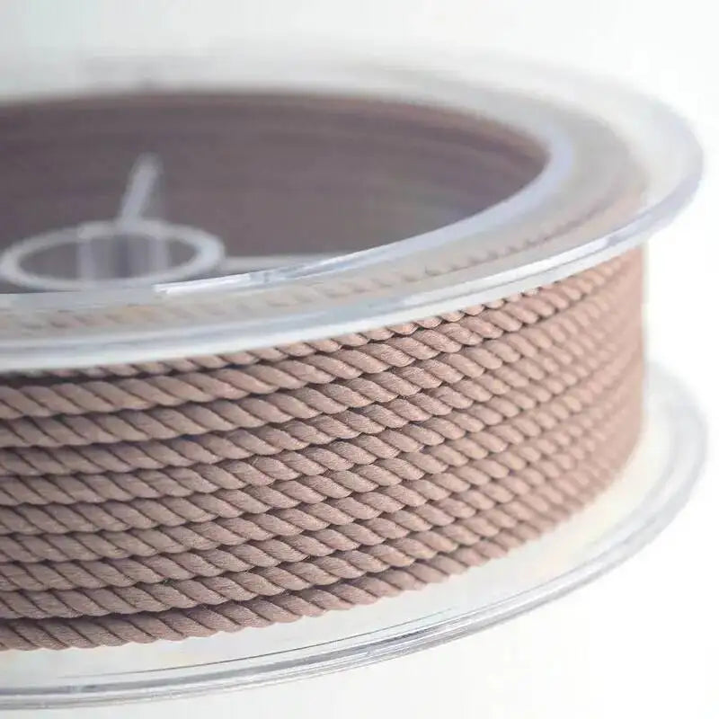 1mm 45m Silk Thread Milan Braided Cord DIY Jewelry Accessories Jewelry Making Supplies Twine Beading Threads HandCrafts Rope Oasis Select Transparent 1mm 15m