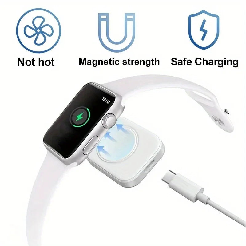Magnetic Smart Watch Charger Dock – WS7/WS9/Z36 Type-C Smart Watch Charger Oasis Select