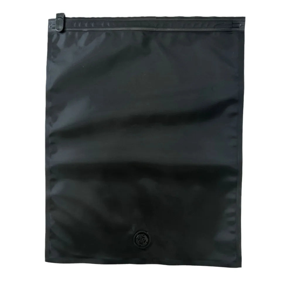 New Reusable Hand Roll Vacuum Bags Space Saver Portable Vacuum Compression Bag Dustproof Luggage Vacuum Storage Bag for Travel Oasis Select Black 40x50cm