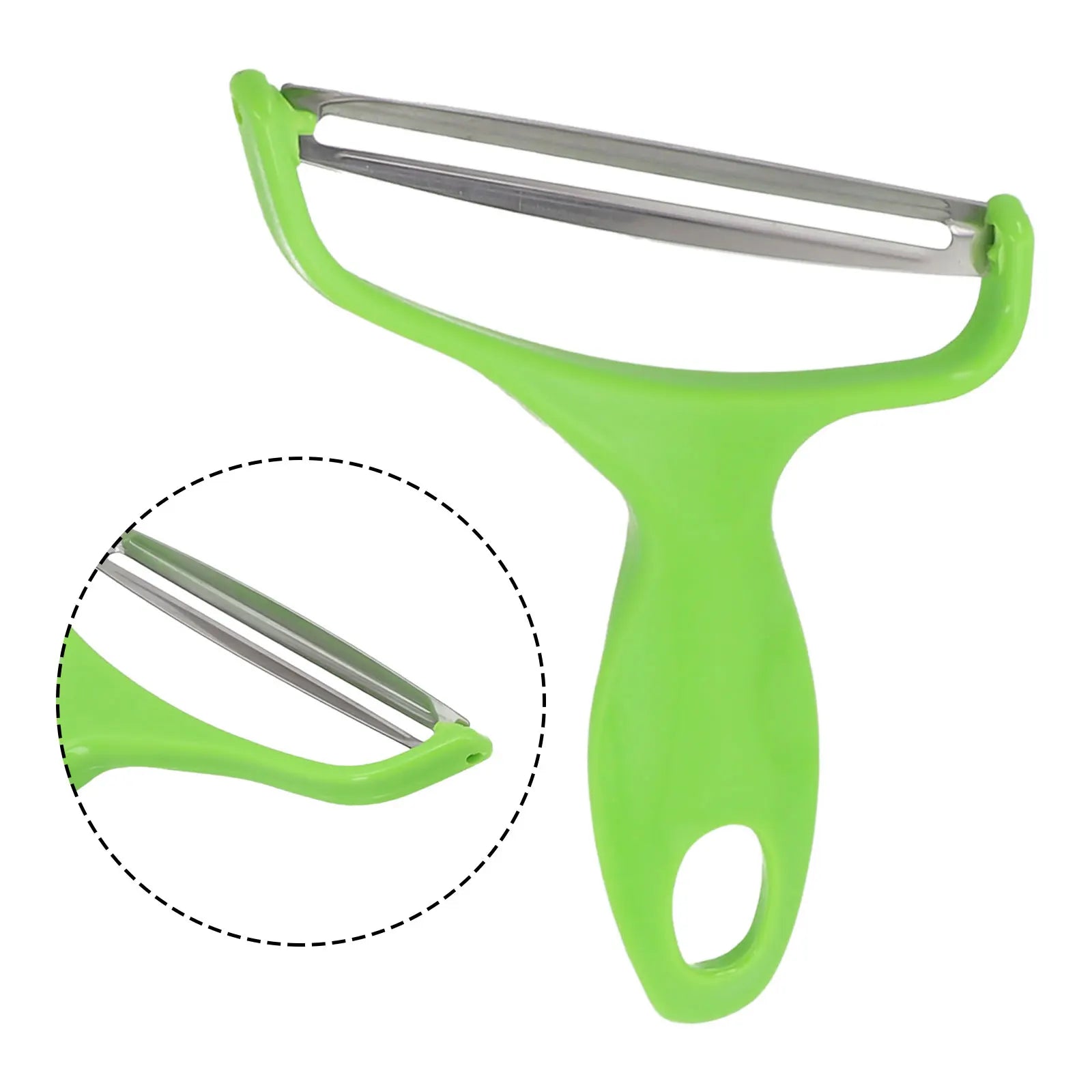 LEENKEA Stainless Steel Julienne Peeler & Vegetable Grater Julienne Peeler Grater Oasis Select