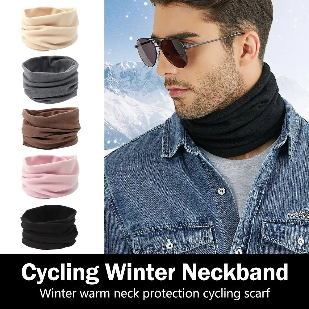 Neck Tube Scarf Winter Ear Warmer Fishing Skating Running Sport Scarf Adjustable Neck Collar Neckerchief Cycling Oasis Select
