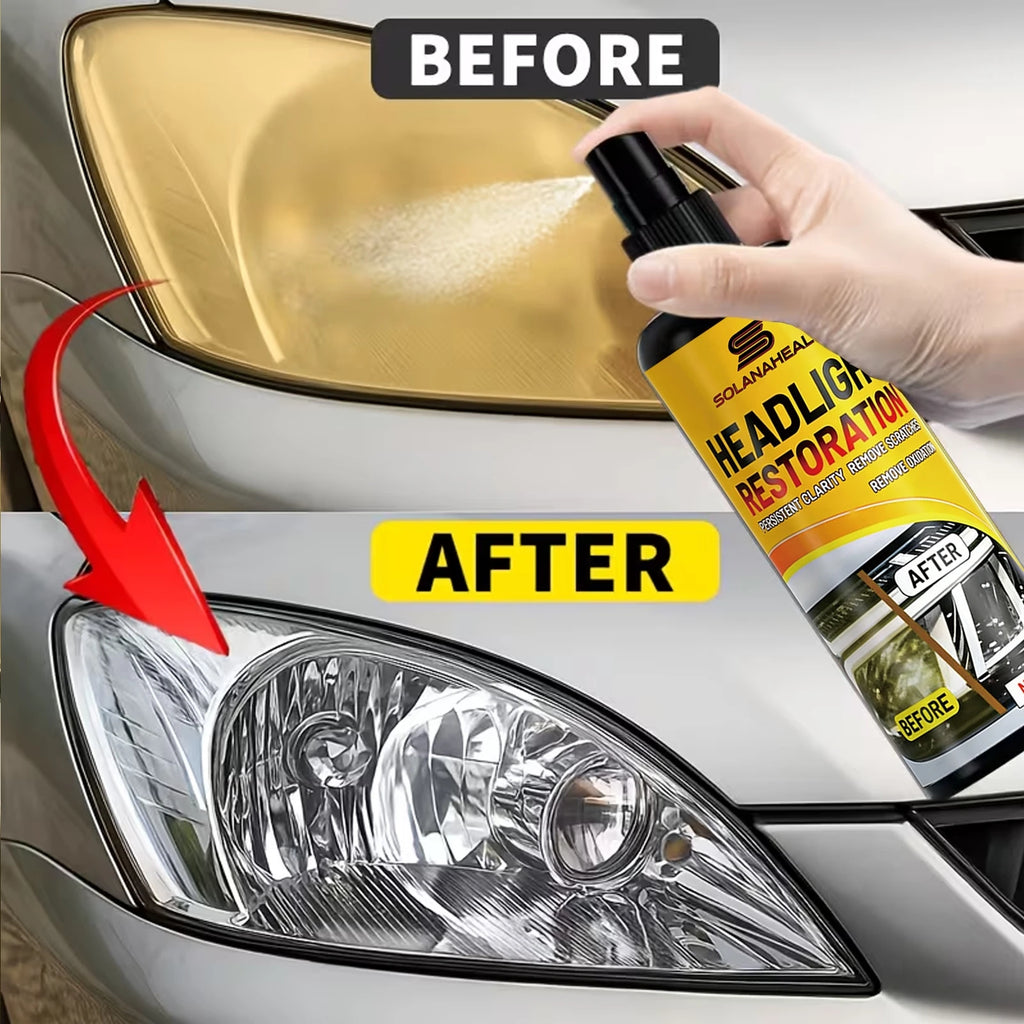 Headlight Restoration Polish Kit – Removes Yellowing & Oxidation Headlight Restoration Kit Oasis Select