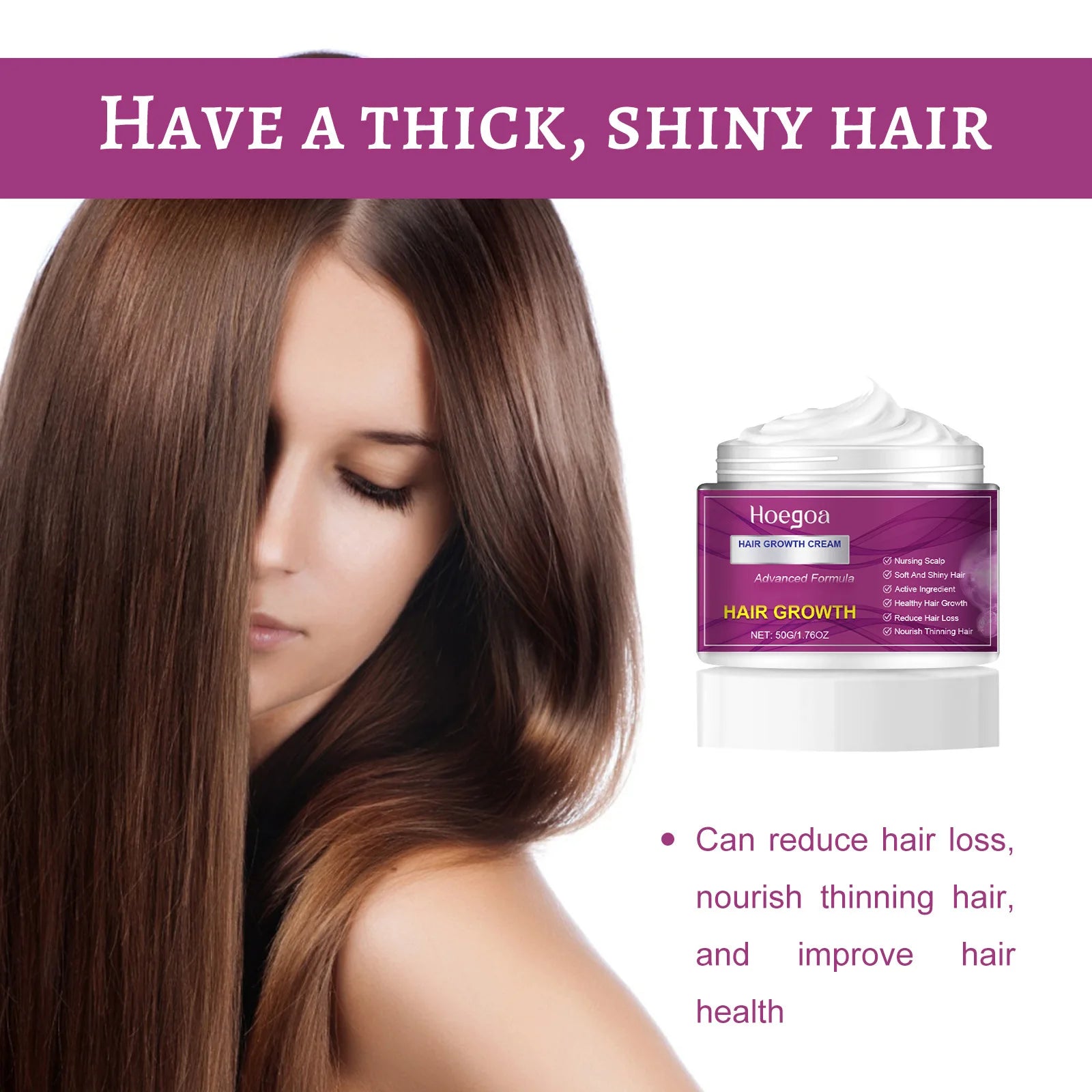 Hair Growth Cream Reducing Loss Nourish Dry Repair Damaged Scalp Massage Prevent Baldness Effective Treatment Hair Care Lotion Oasis Select