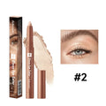 12-Color Waterproof Eyeshadow Sticks – Shimmer & Matte Pencils
