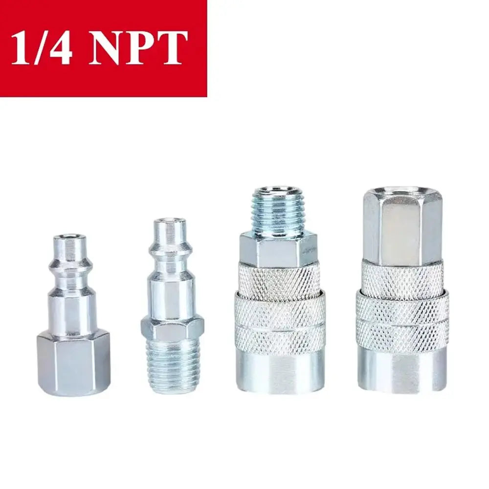 NPT 1/4 Quick Release Pneumatic Fitting Connector – US Type
