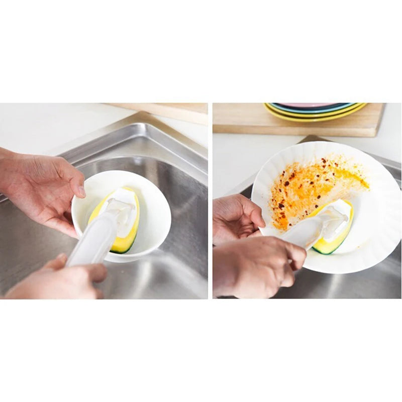 Dish Wand Soap Brush & Sponge Refills | Kitchen Scrubber Set
