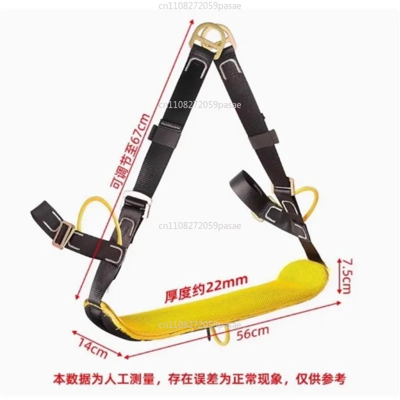Full Body Safety Harness – 5-Point Fall Protection Seat Sling