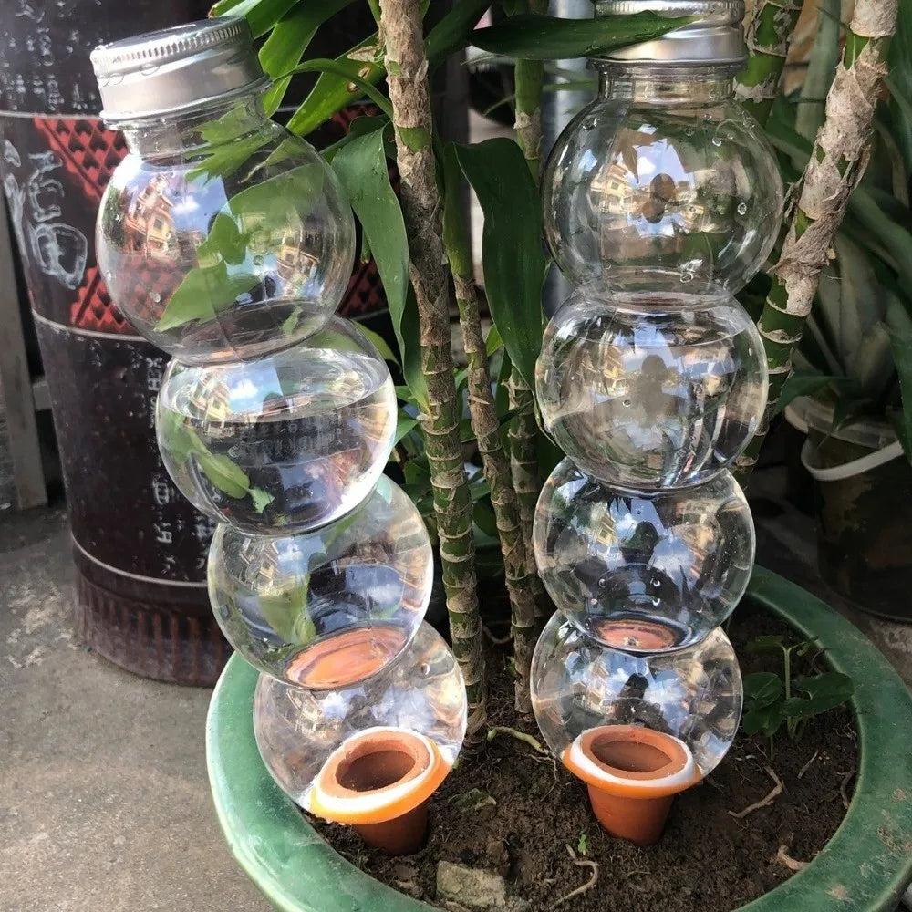 Transparent Automatic Water Device Elongated Gourd Drip Irrigation Drip Irrigation System Large Capacity Plant Irrigation Garden Oasis Select