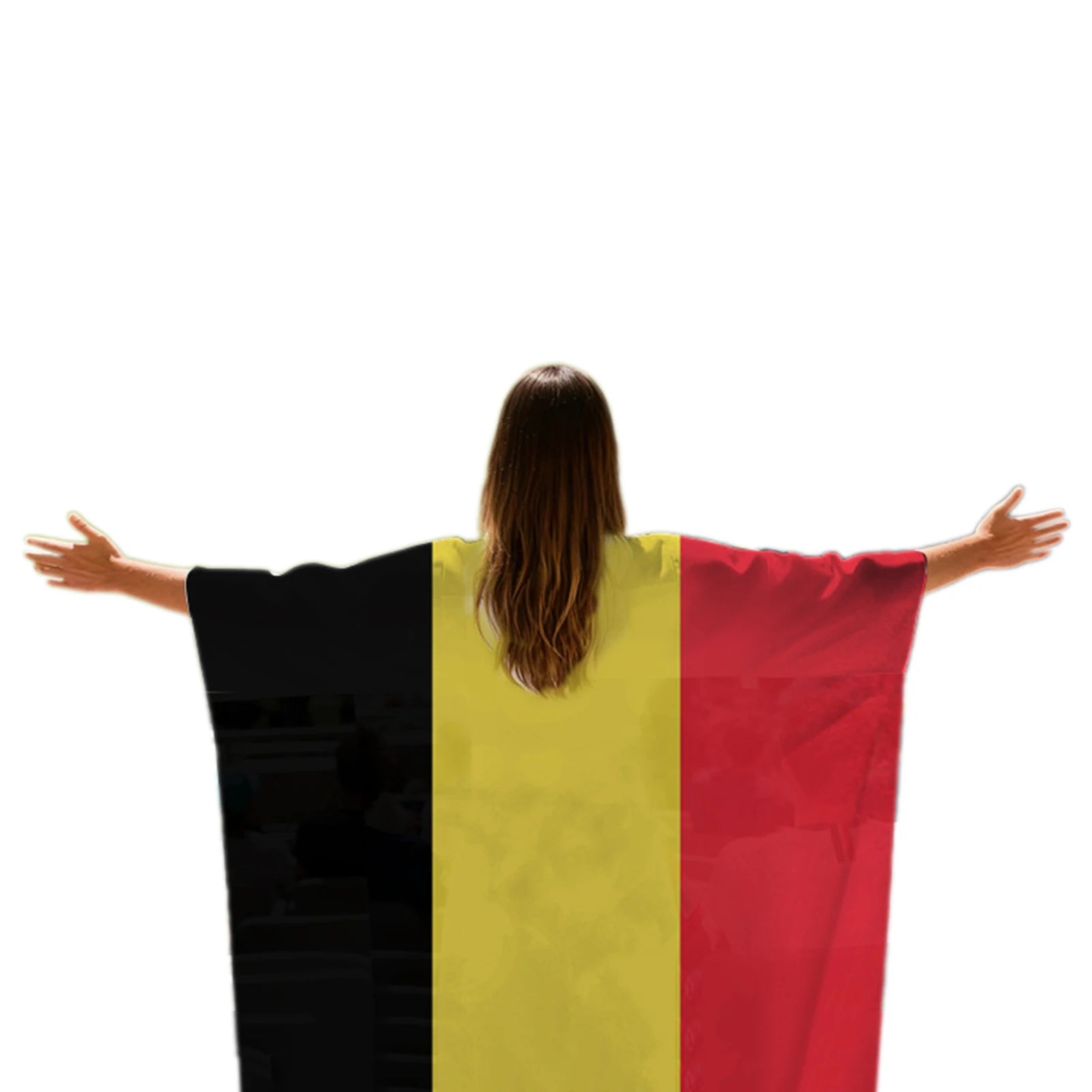 2026 World Cup Football Flag Cape | Wearable Fan Shawl