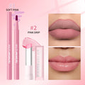2pcs/set Lip Liner Pencil Smooth Moisturizing Lip Balm Lip Coutour Natural Look Long Lasting Hydrating Lips Makeup Kit Oasis Select SET 4