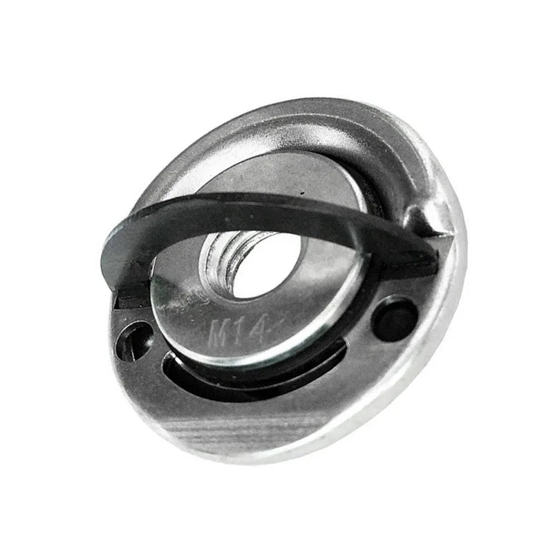 JUSTINLAU 1PC Universal M14 Thread Angle Grinder Pressure Plate Angle Grinder Flange Nut Accessory for Replacing Clamping Tools Oasis Select 56g
