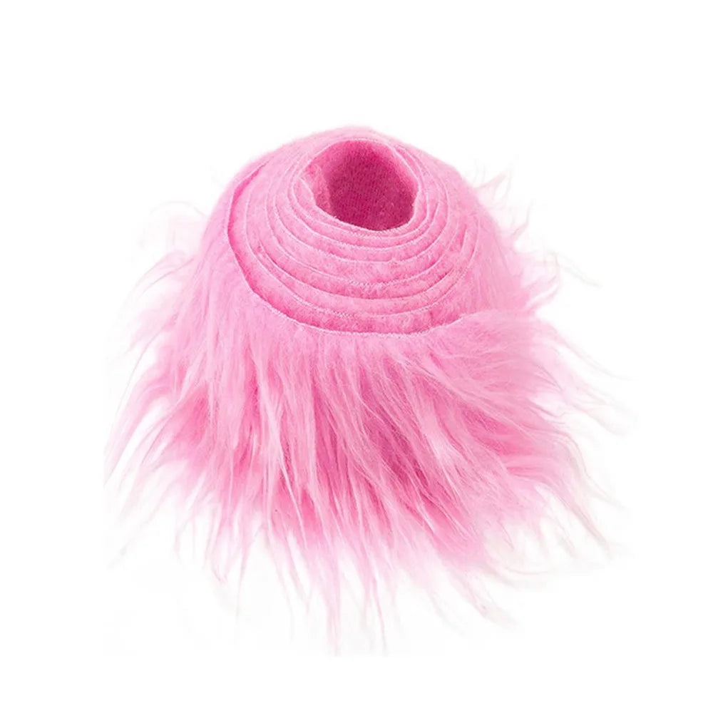 1.5M Faux Fur Ribbon | Fluffy Trim for Sewing & Christmas Decor