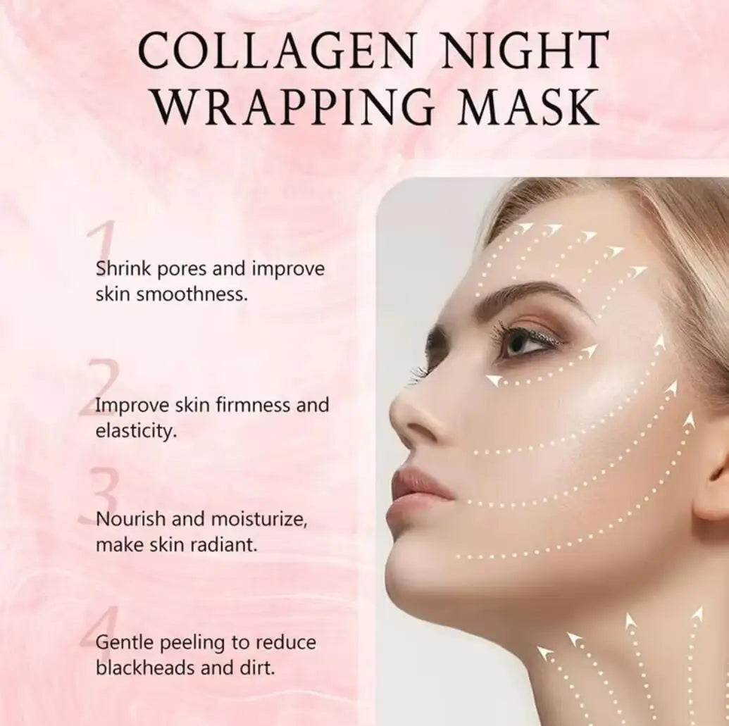 Korean Collagen Peel-Off Face Mask – Firming & Hydrating 65g