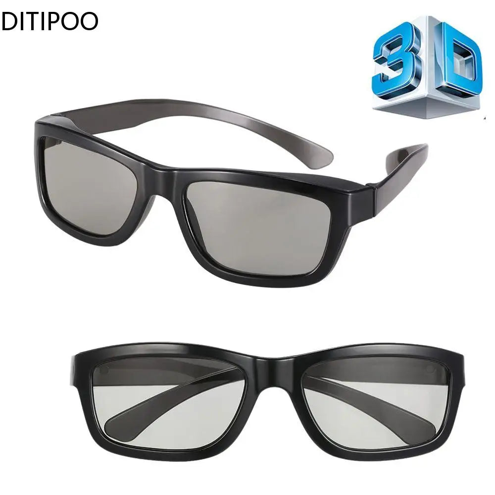 Circular Polarized TV Projector Film Home Theater Cinema Plastic Dimensional Anaglyph 3D Vision Movie Glasses 3D Glasses Oasis Select