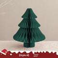 3D Honeycomb Christmas Ball Ornament – Foldable Paper Hanging