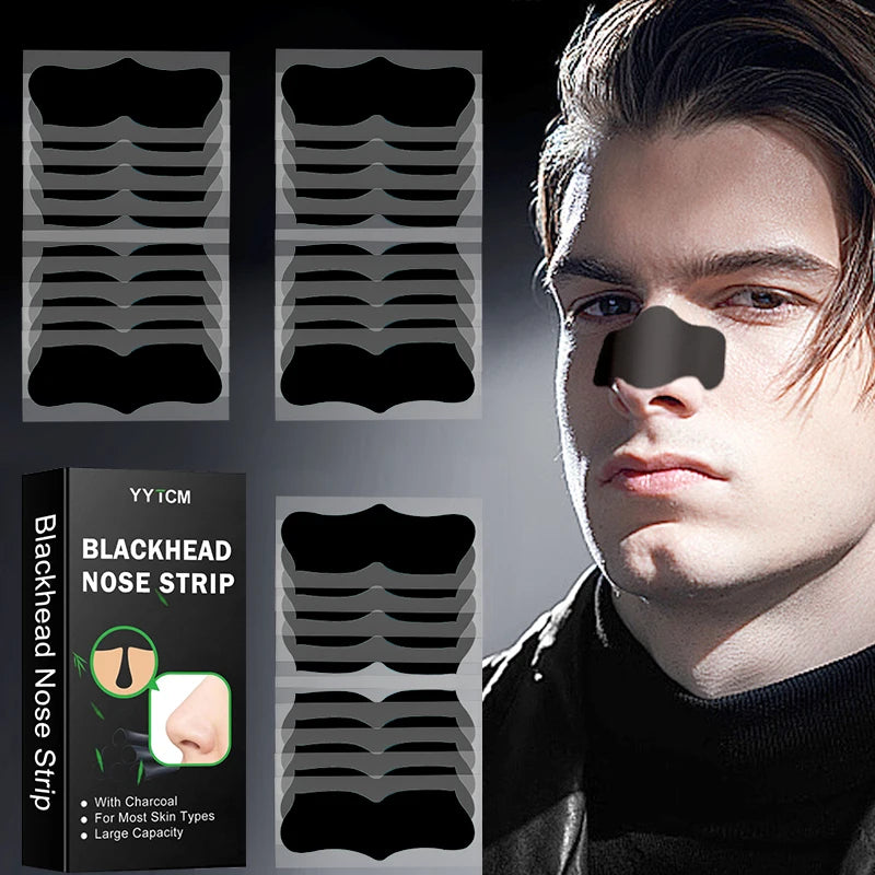 Bamboo Charcoal Blackhead Remover Nose Pore Strips | Up to 80pk Nose Pore Strips Oasis Select