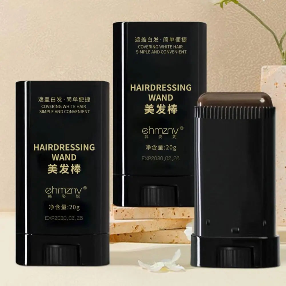 2-in-1 Instant Comb Hair Dye, Touch up Comb, Waterproof Sweat proof Hair Dye Comb for Gray Hair Coverage Beard Hair Color Stick Oasis Select