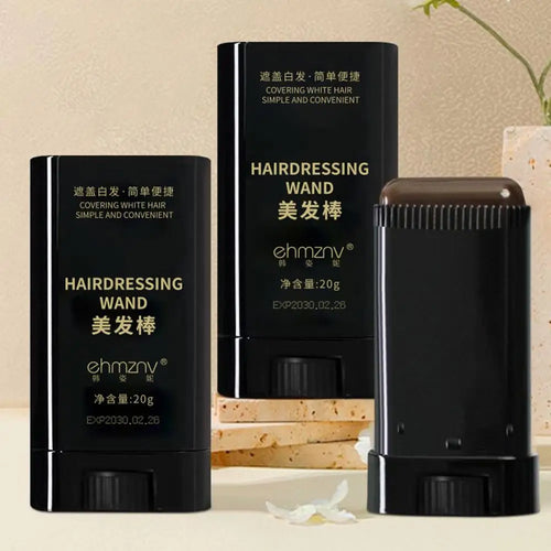 2-in-1 Instant Comb Hair Dye, Touch up Comb, Waterproof Sweat proof Hair Dye Comb for Gray Hair Coverage Beard Hair Color Stick Oasis Select