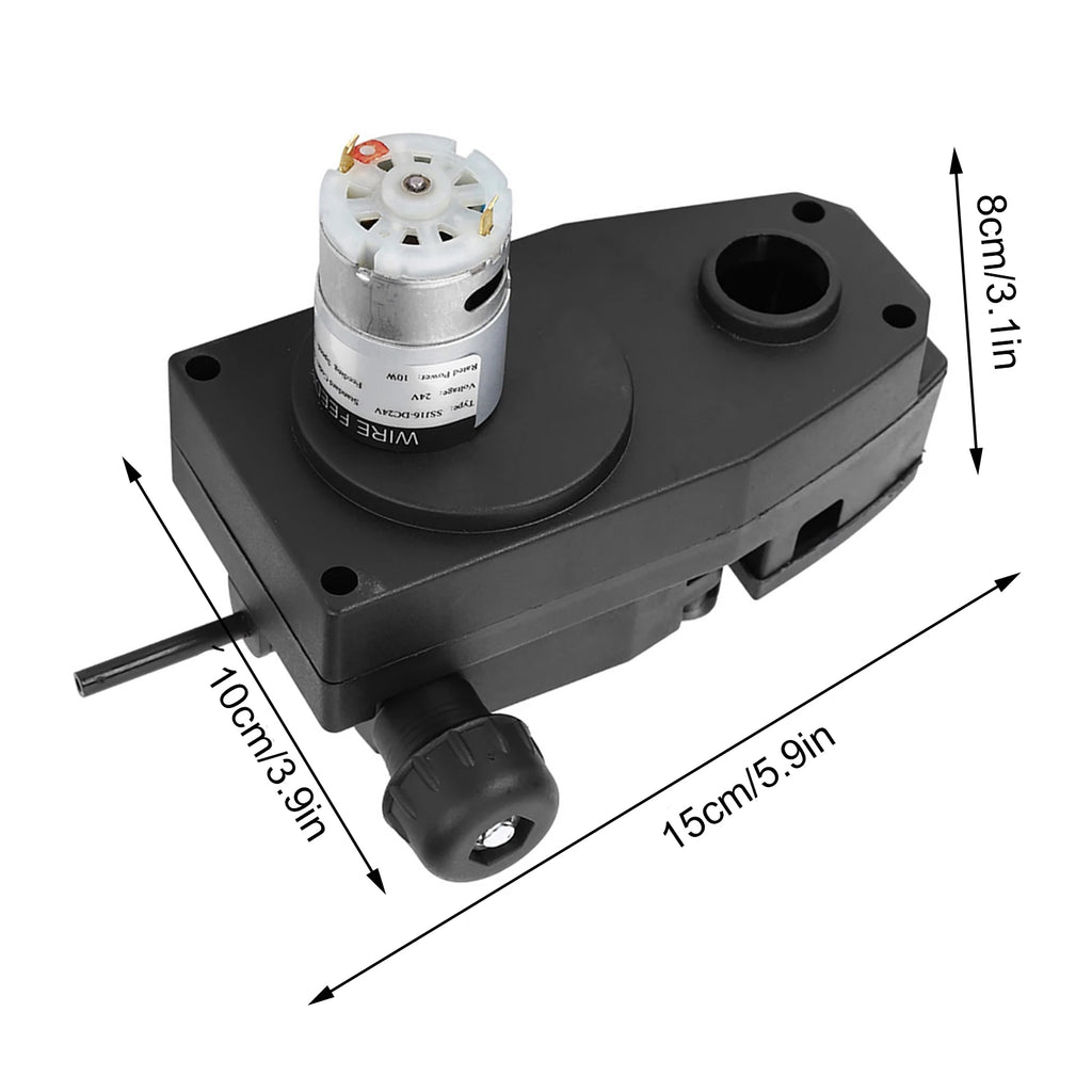 24V 10W Mig Welder Roll Wire Feed Motor 0.8/1.0mm Soldering Wire Feeder Machine Wire Feeder Machine Oasis Select