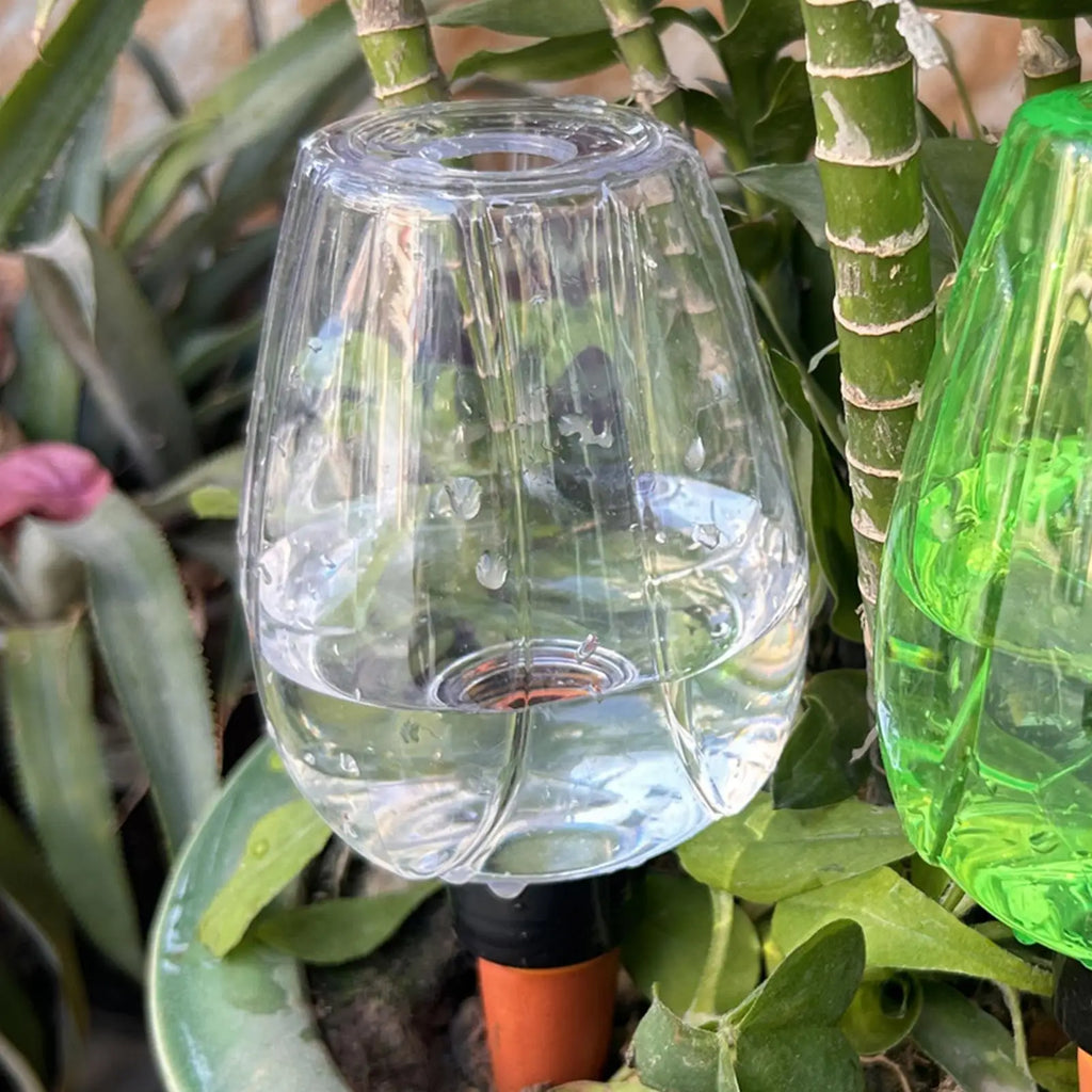 1PC Automatic Drip Irrigation Waterer 350ml Plastic Plant Watering Globes Self Watering Supplies Planter Insert Water Devices Oasis Select
