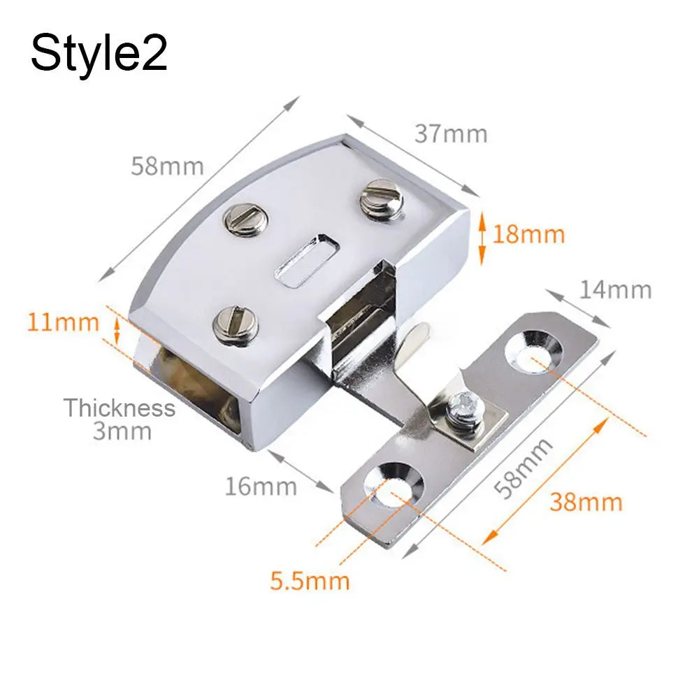 Useful Hardware Connector Glass Door Hinge Furniture Supplies Window Accessories Cabinet Hinge Clip Oasis Select Style 2