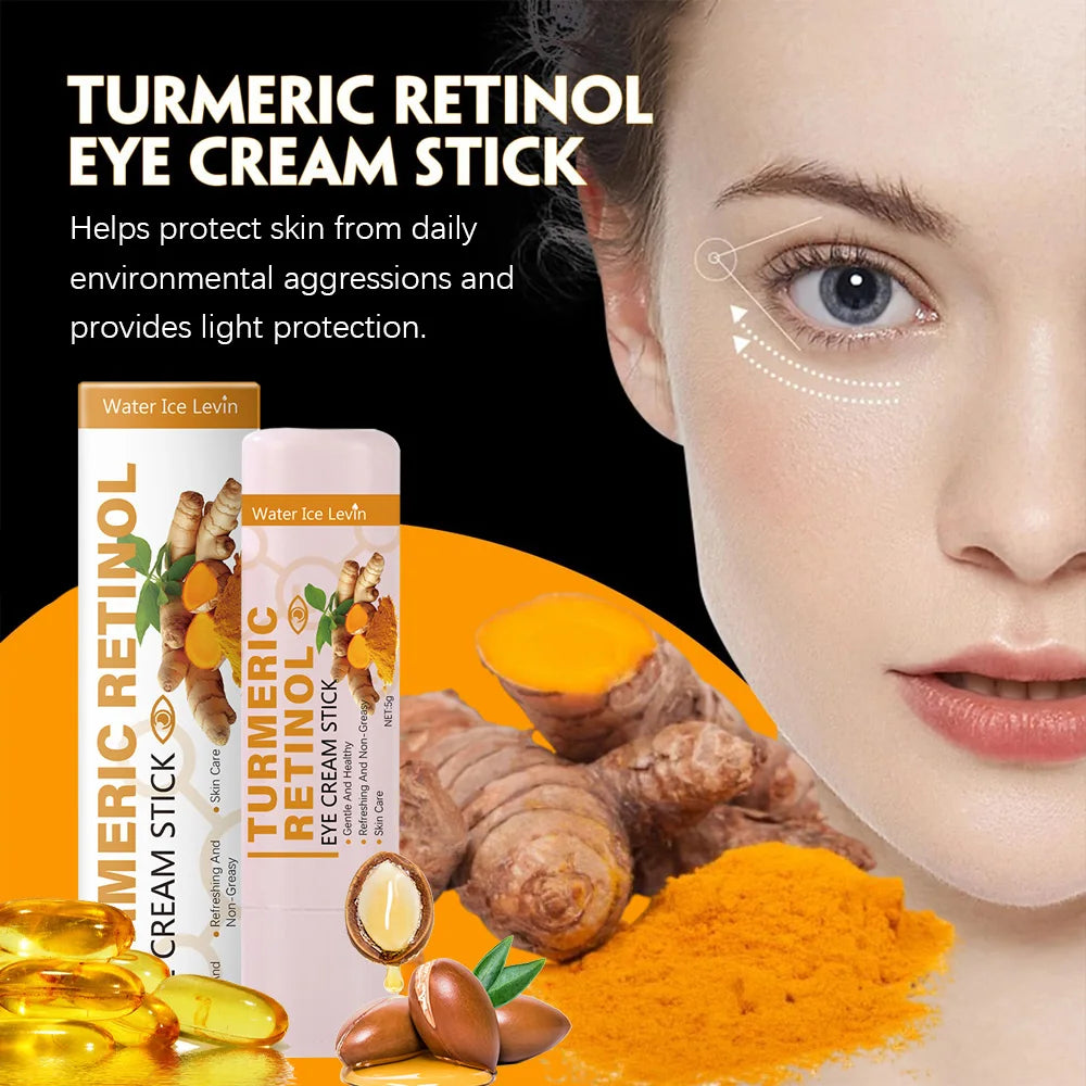 Turmeric Eye Cream Stick – Dark Circles & Fine Lines Eye Cream Stick Oasis Select