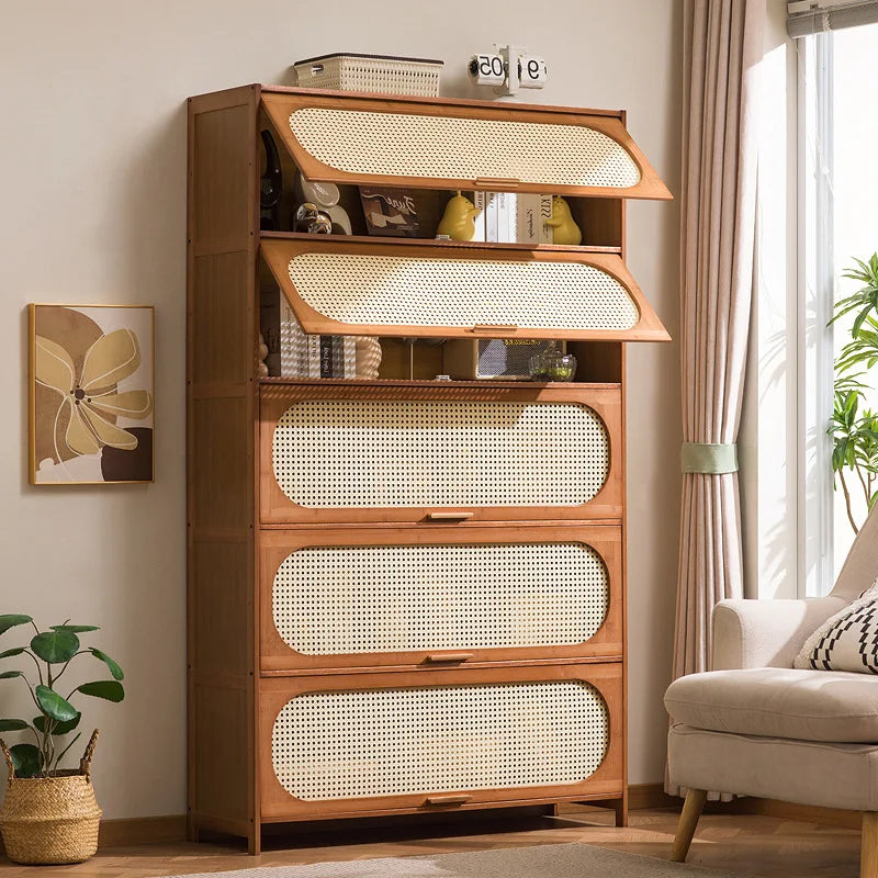 Floor-to-ceiling bookcase home living room children's wall multi-layer storage cabinet storage cabinet simple bedroom Oasis Select