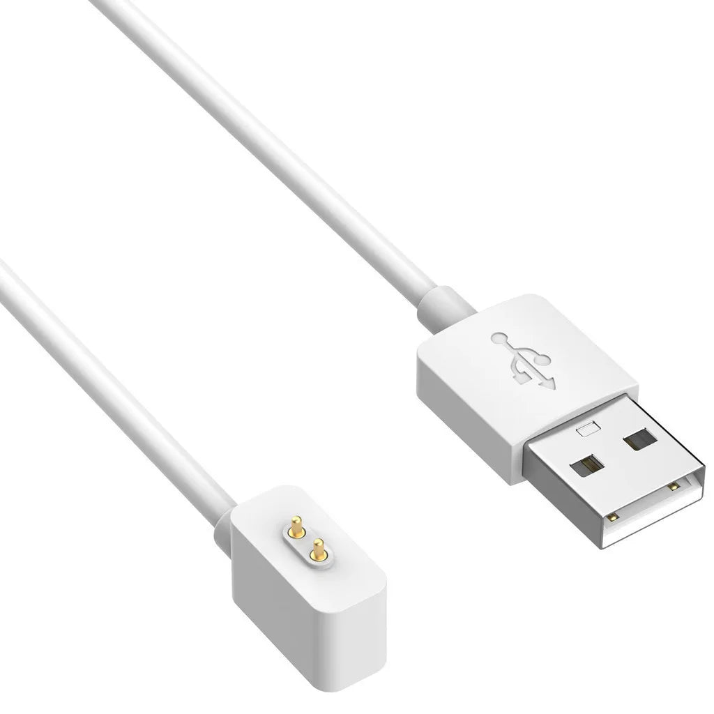 USB Charger For Redmi Watch 5 lite/Xiaomi Mi Band 8/9/Redmi Band 2/Watch 3 Active/Smart Band 8 Pro Magnetic Charging Cable Oasis Select White 60CM