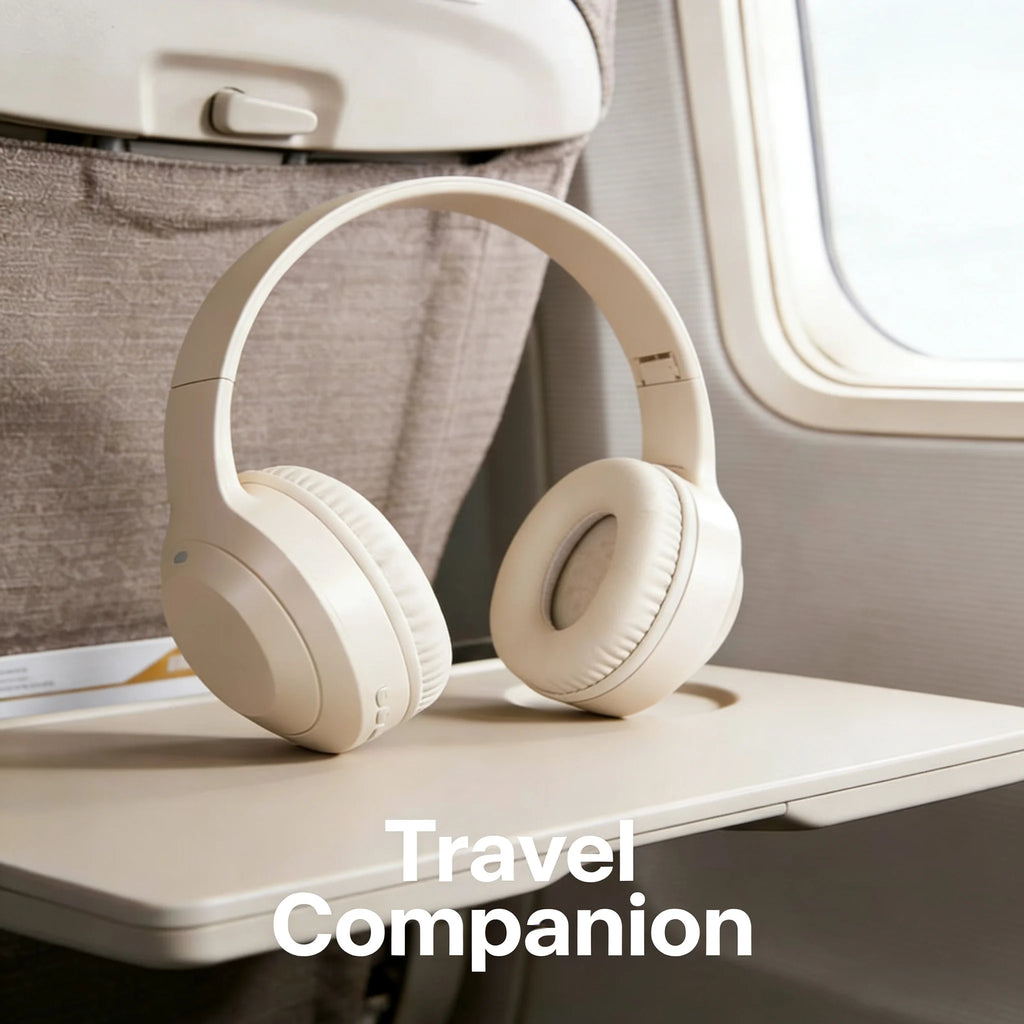 M5 Wireless Bluetooth Headphones HiFi Stereo Over‑Ear Foldable Headset with Mic Support TF Card & AUX Oasis Select