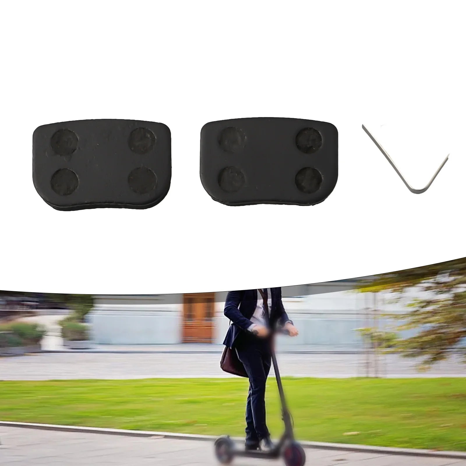 Long lasting and Reliable Semimetallic Hydraulic Brake Pads for Electric Scooter For BOLI Cable Pull Disc Brakes Oasis Select
