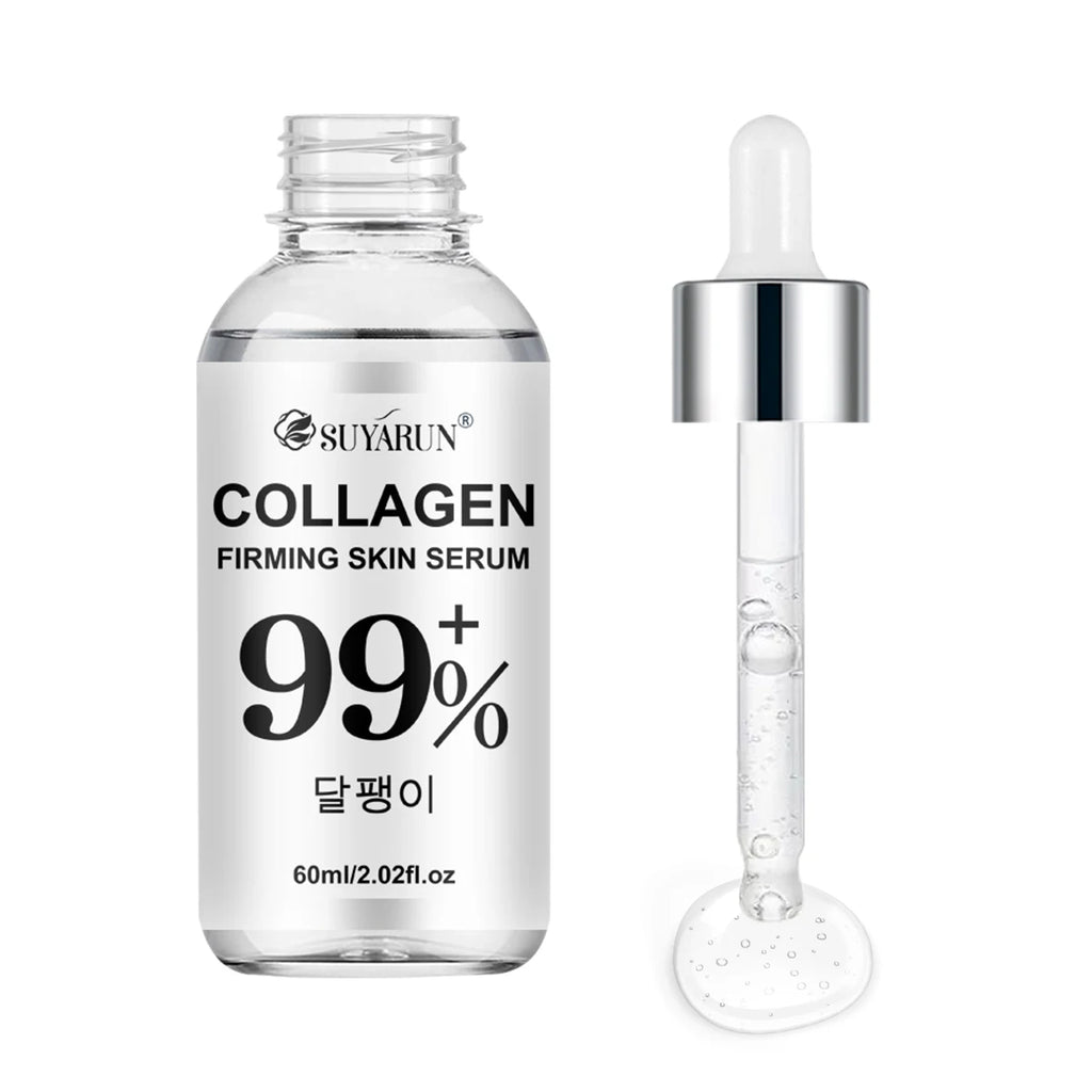 SUYARUN Collagen Firming Serum for Face - Anti-Aging & Skin Tightening Essence with Hyaluronic Acid, Fast Shipping. Oasis Select 60ml