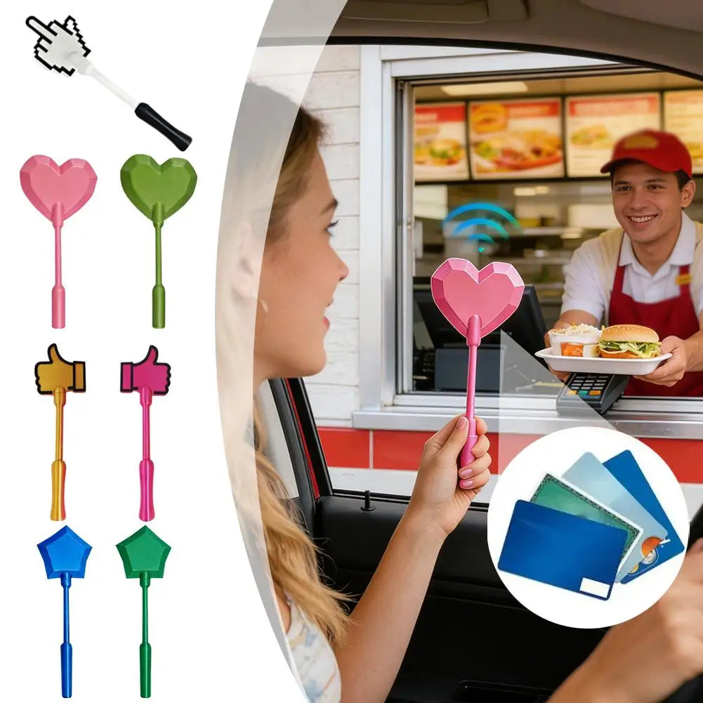 Creative 3D Printed Star Wand Tap To Pay, Contactless Credit Card Secure Holder, Magical Payment Wand Gift for Kids Adults Oasis Select