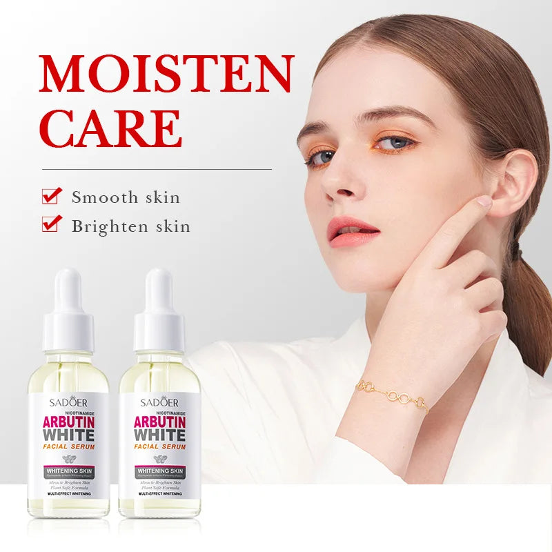 3-Pack Arbutin Brightening Face Serum – Hydrating & Firming Brightening Face Serum Oasis Select