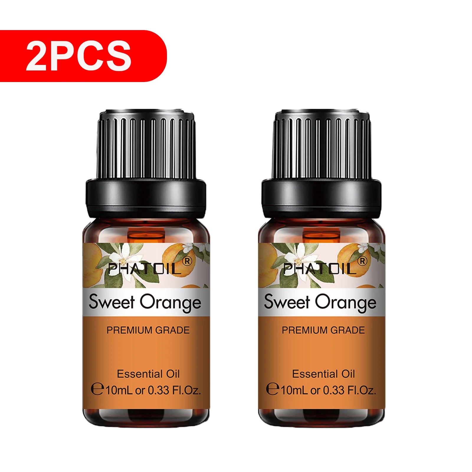 PHATOIL 10ml Pure Natural Essential Oils for Diffuser & Aromatherapy