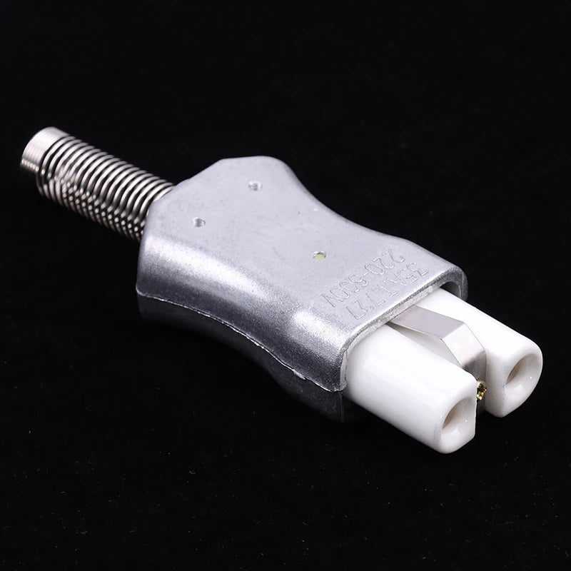 New 6mm IEC C8 Ceramic Wiring Industry Socket Plug High Temperature Male Female Connector Electric Oven Power Outlet 35A Oasis Select