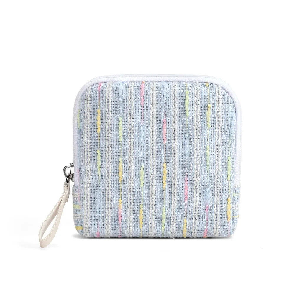 Jewelry Organizer Multiple Compartments High Capacity Travel Jewelry Storage Bag Zipper Delicate Clutch Bag for Women Travel Oasis Select